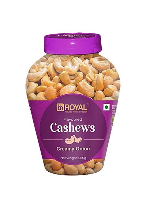 Flavoured Cashew-Godambis - Creamy Onion - 250 G