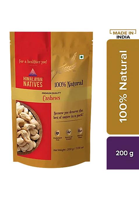 Whole Cashews  - 100 % Natural, Premium - 200 G