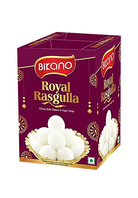 Bikano Royal Rasgulla Dipped In Sugar Syrup, 1 Kg