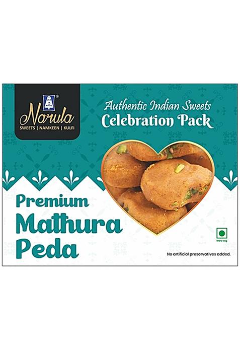 Narula Sweets Premium Mathura Peda, 400 G Box