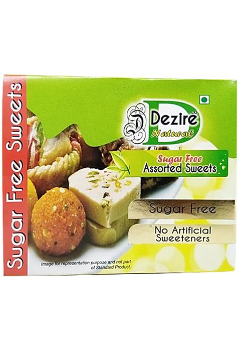 Dezire Sugar Less Sweets - Assorted, 250 G Carton