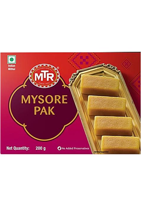 Mtr Mysore Pak Made With 100 Pure Ghee 200 G