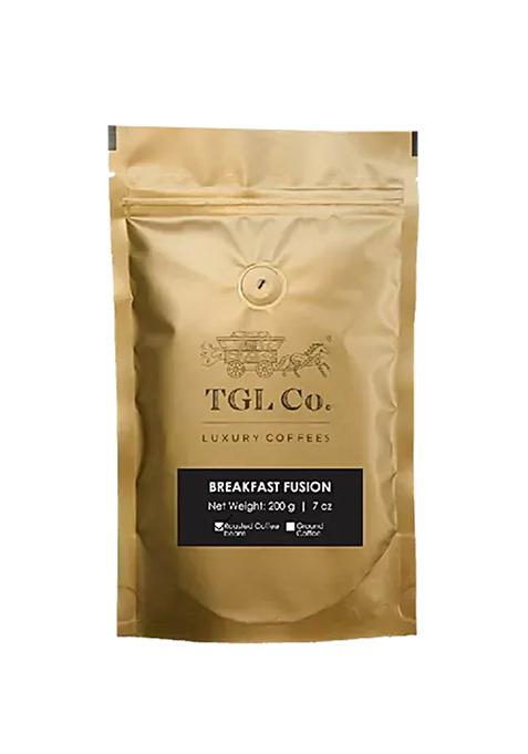 Tgl Co. Breakfast Fusion - Blend Of Arabica And Robusta Coffee Beans, 200 G