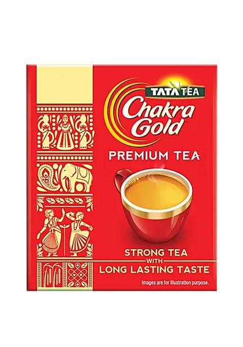 Tata Tea Chakra Gold Premium Tea - Strong Flavour With Long Lasting Taste, 500 G