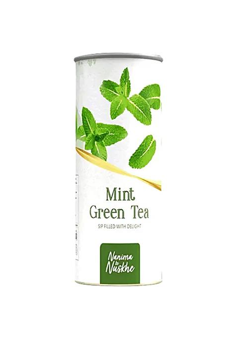 Dibha Mint Green Tea - Feel Refreshed And Energetic, 60 G