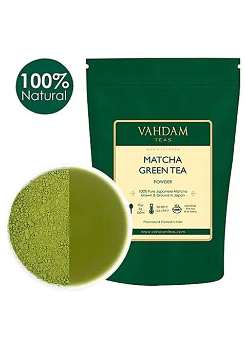 Vahdam Pure Japanese Matcha Green Tea Powder, 50 G