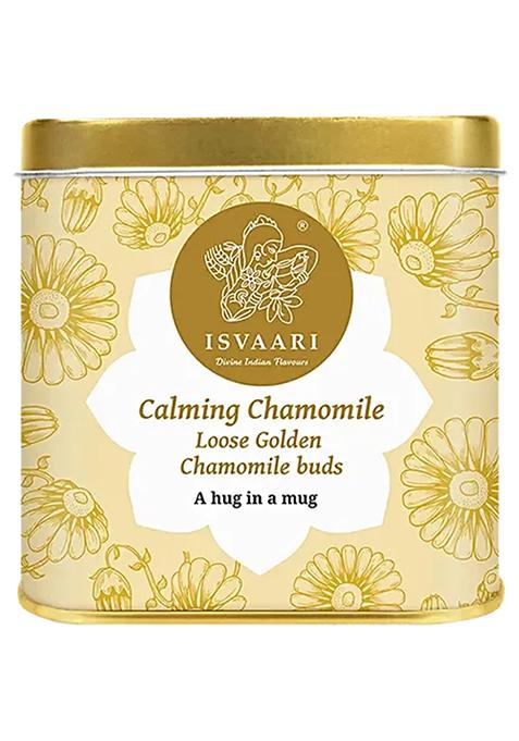 Isvaari Calming Chamomile Loose Golden Chamomile Buds, 50 G