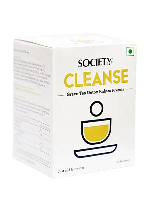 Society Cleanse Green Tea Detox Kahwa Premix, 50 G