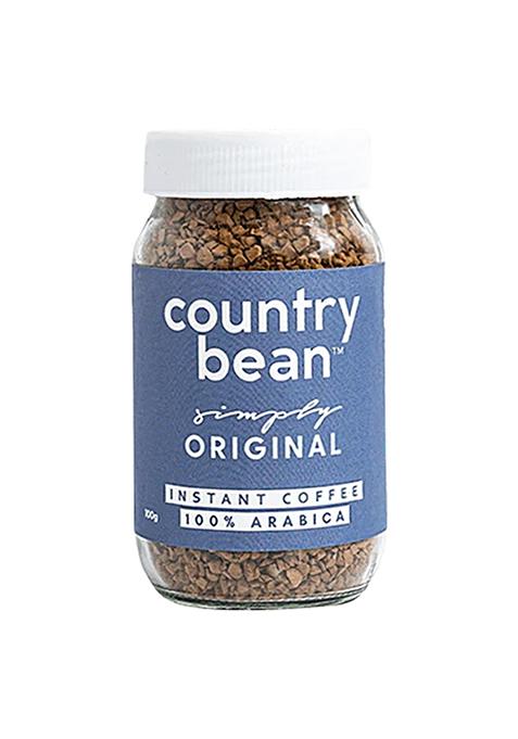 Country Bean Flavoured Instant Coffee - Original, Bold Flavour, 100% Arabica, 100 G