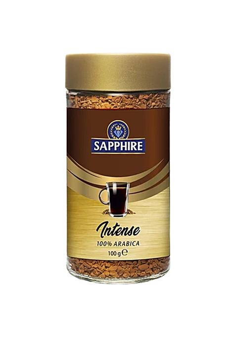 Sapphire Intense Instantã‚Â Coffeeã‚Â - 100% Arabica, Columbian Beans, 100 G