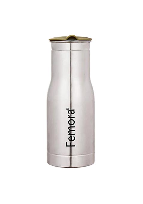 Femora Stainless Steel Jug With Lid - Duro, Durable ,, 1 L ( 1 Pc)