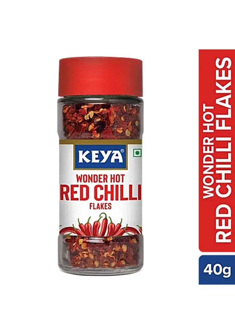 Buy Women Keya Chilli Flakes Red 40 G Bottle YFD00710 Masalas