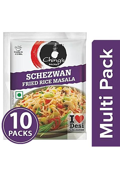 Chings Schezwan Fried Rice Masala 10 X 20 G Pouch