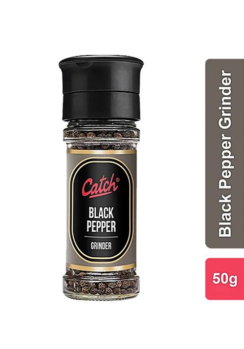 Catch Black Pepper Grinder 50 G Glass Bottle