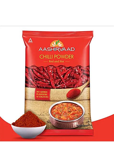 Aashirvaad Powder Chilli 500 G Pouch