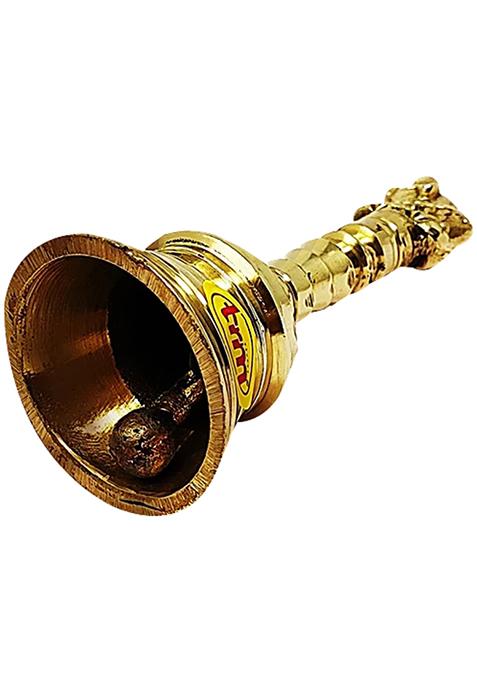 Trm Pooja Bell Brass Metal No4 For Homemandir Use 1 Pc