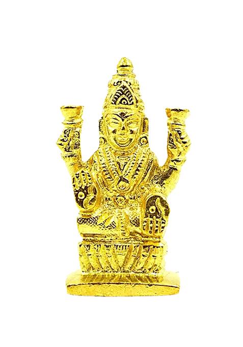 Shubhkart Laxmiji Murti Pure Brass 1 Pc