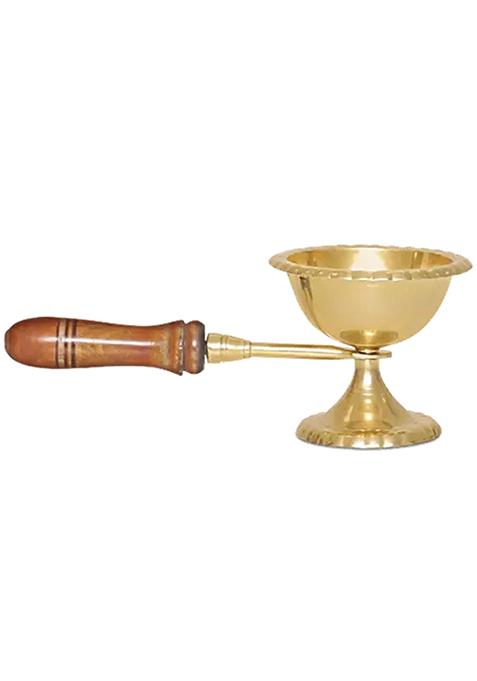 Shubhkart Nitya Brass Dhoop Daaniincense Holder Puja Essential Durable 1 Pc