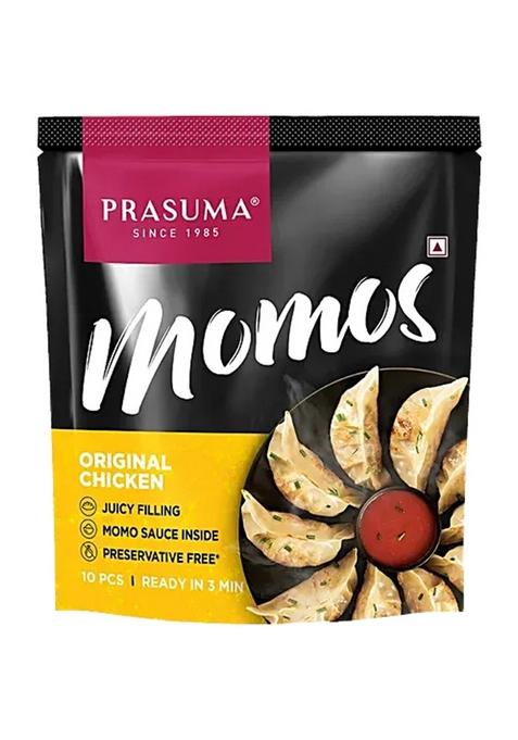 Prasuma Original Chicken Momos 10 Pcs