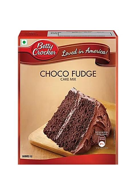 Betty Crocker Cake Mix Choco Fudge Rich Chocolate 475 g Carton