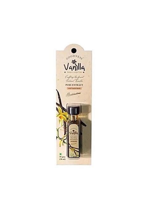 Goodness Vanilla Pure Extract With Vanilla Seeds 38 ml