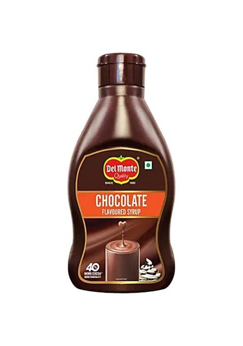 Del Monte Chocolate Flavoured Syrup 40% More Chocolaty, Rich Taste, Thick Texture 600 g