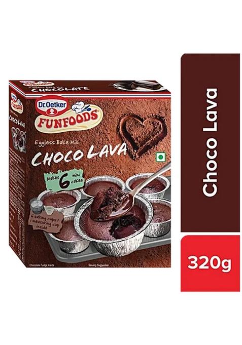 Dr. Oetker Funfoods Eggless Bake Mix Choco Lava 320 g