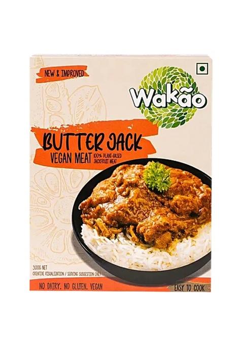 Wakao Butter Jack 100% Plant-Based, Vegan, Ready To Cook, Gluten Free 300 g