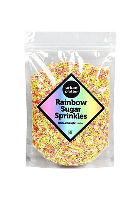 Urban Platter Rainbow Sugar Sprinkles 400 g