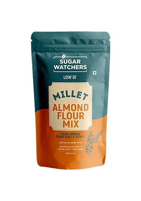 Sugar Watchers Almond Flour Mix Gluten Free Low Gi Diabetic Friendly, 100% Natural 200 g