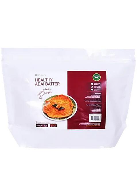 Batter Box Healthy Adai Batter With Lentils And Spices Makes Thick Dosa, 100% Natural 800 g Pouch