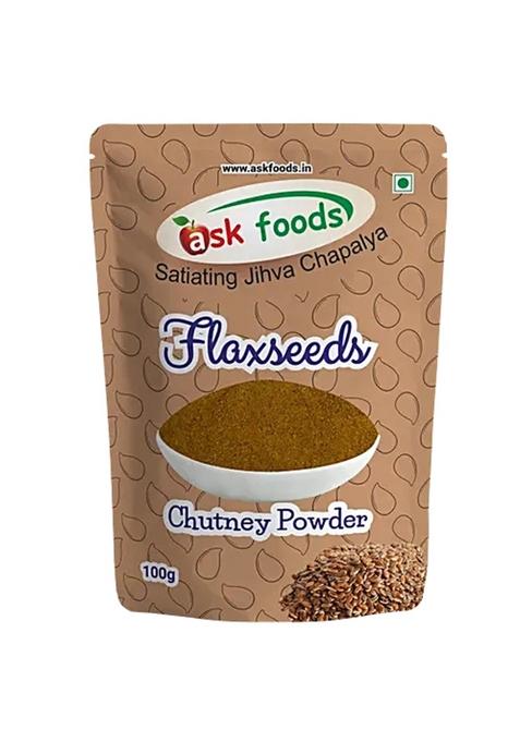 Ask Foods Flax Seeds Chutney Powder 100 g