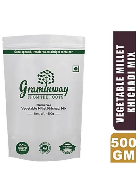 Graminway Little Millet Khichadi Mix Gluten Free, High Fibre, Protein Rich, For Porridge 500 g