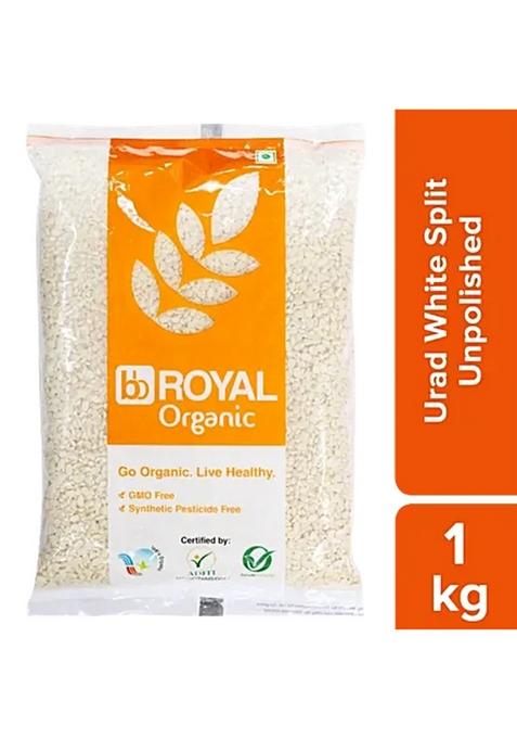 Bb Royal Organic Urad Dal White Split Unpolished 1 Kg