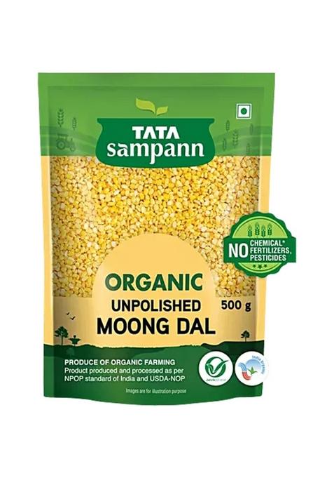 Tata Sampann Organic Moong Dal 500 g