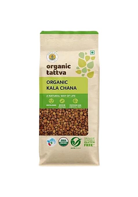 Organic Tattva Organic Kala Chana 1 Kg Pouch