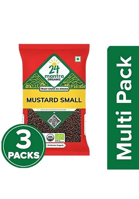 24 Mantra Organic Mustard Small 3X100 g