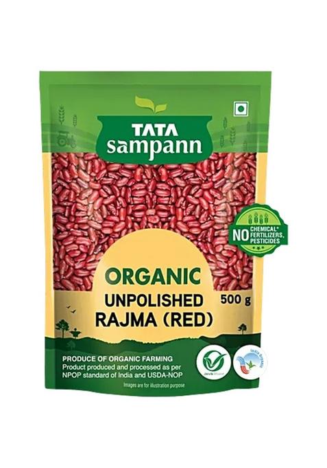 Tata Sampann Organic Rajma Red 500 g