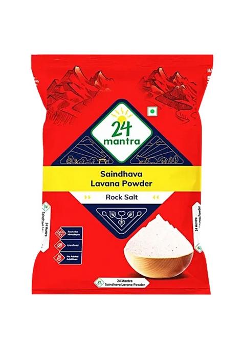 24 Mantra Himalayan Rock Salt Powder 1 Kg