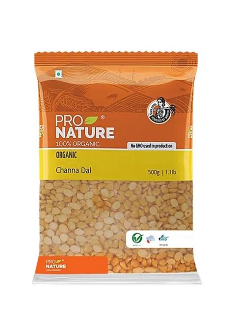 Pro Nature Organic Channa Dal 500 g Pouch