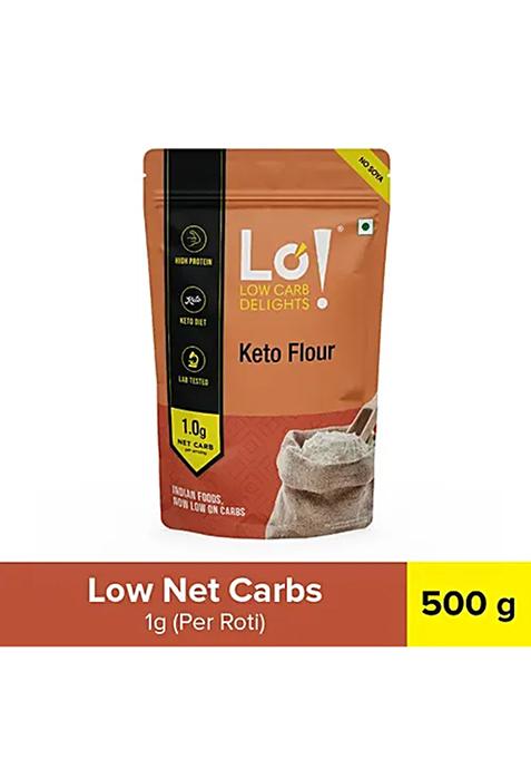 Lo Foods Keto Flour Low Carb Delights High On Fibre Nutrients 500 g