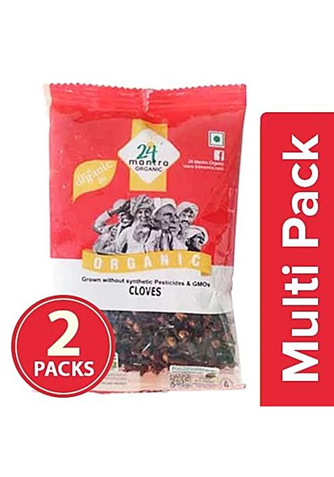 24 Mantra Organic Cloves 2X50 g