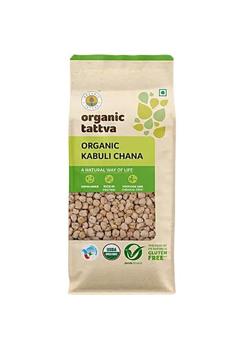 Organic Tattva Organic Kabuli Chana 500 g Pouch