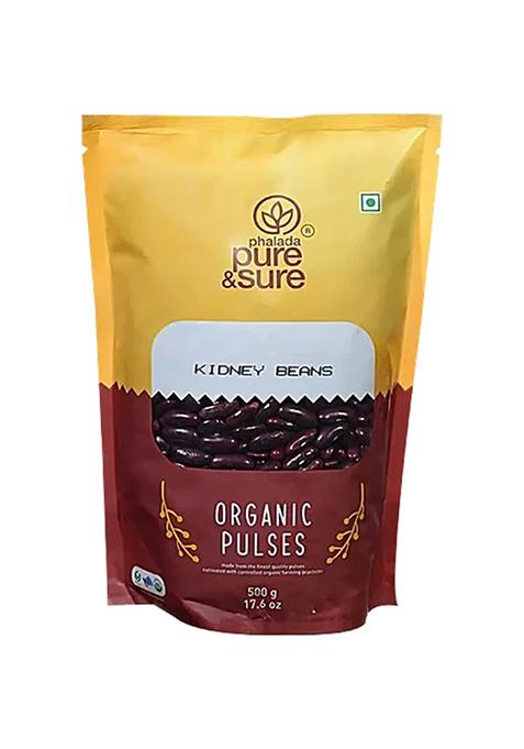 Phalada Pure Sure Organic Kidney Beans Red 500 g Pouch