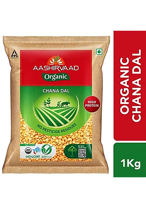 Aashirvaad Natures Super Foods Organic Chana Dal 1 Kg