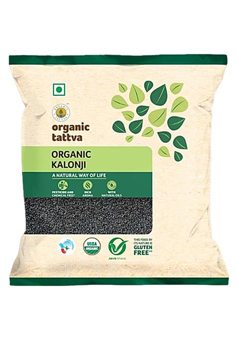 Organic Tattva Organic Kalonji 100 g Plastic Pouch