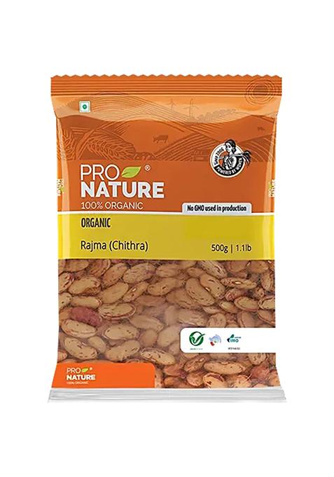 Pro Nature Organic Rajma 500 g Pouch