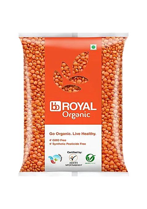 Bb Royal Organic Masoor Malka 1 Kg