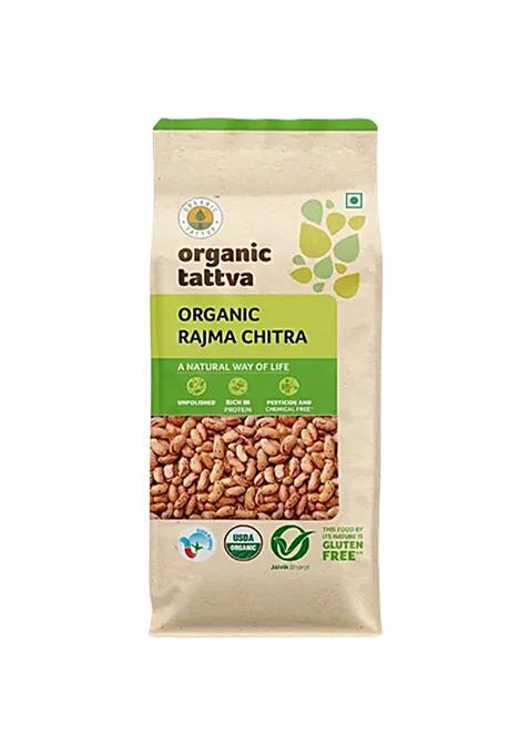 Organic Tattva Organic Rajma Chitra 500 g Pouch