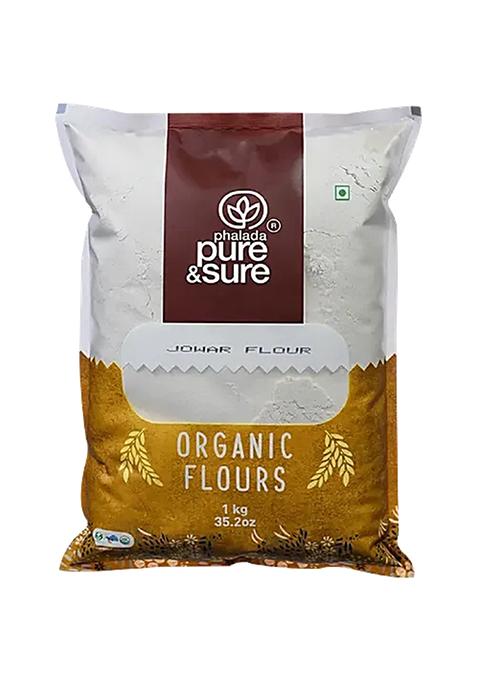 Phalada Pure Sure Organic Jowar Flour 1 Kg Pouch